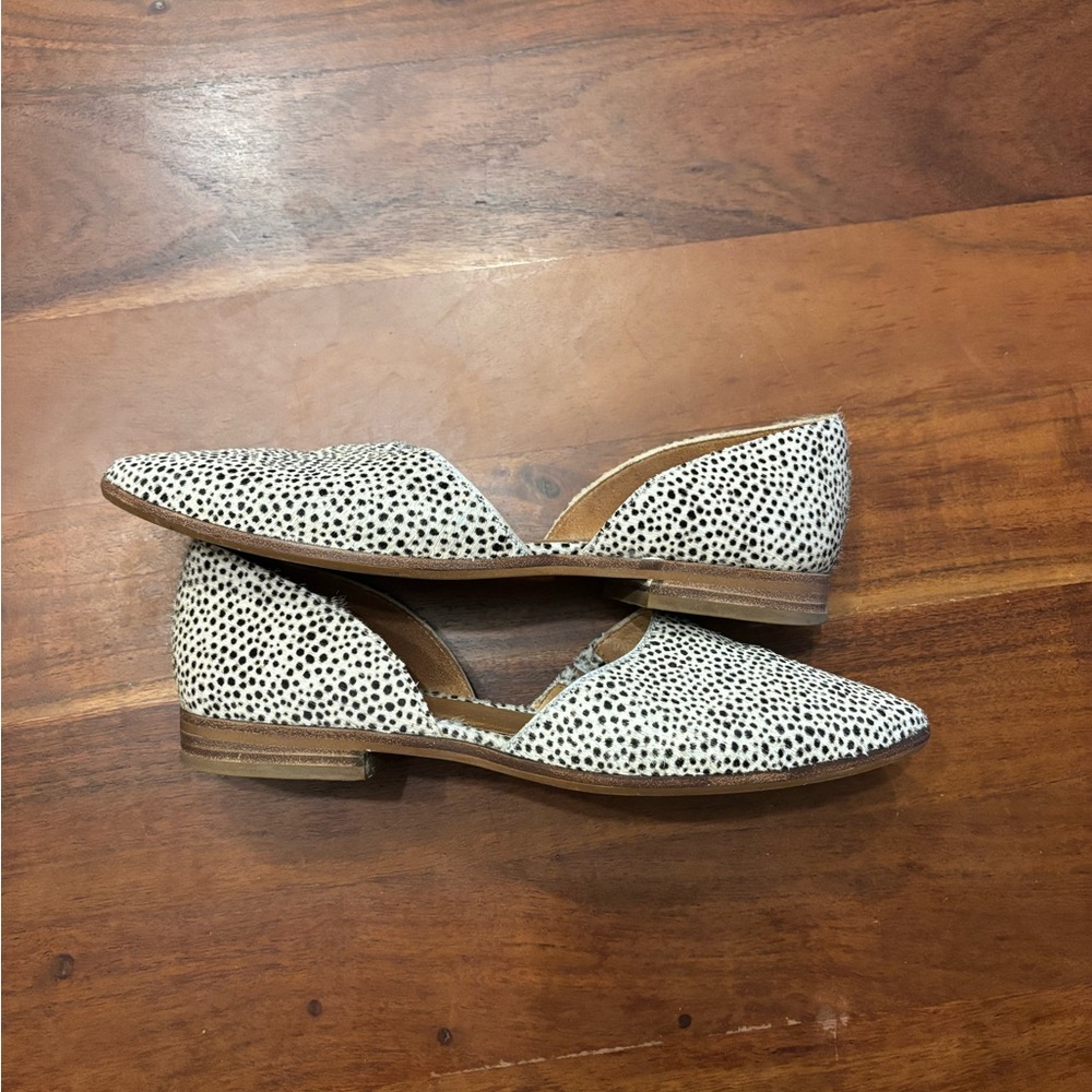 Madewell The Marisa d’Orsay Flat in Spotted Calf Hair - Picture 5 of 11